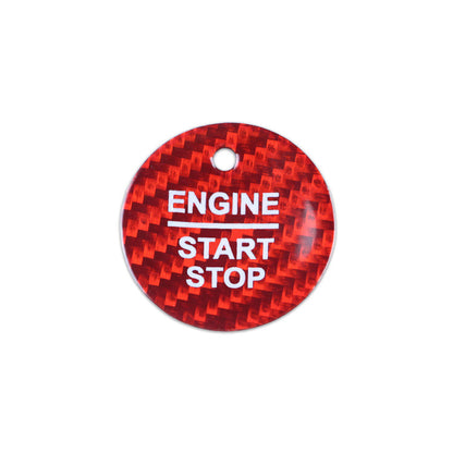 Carbon Fiber Push-Start Button Trim for Ford F-150