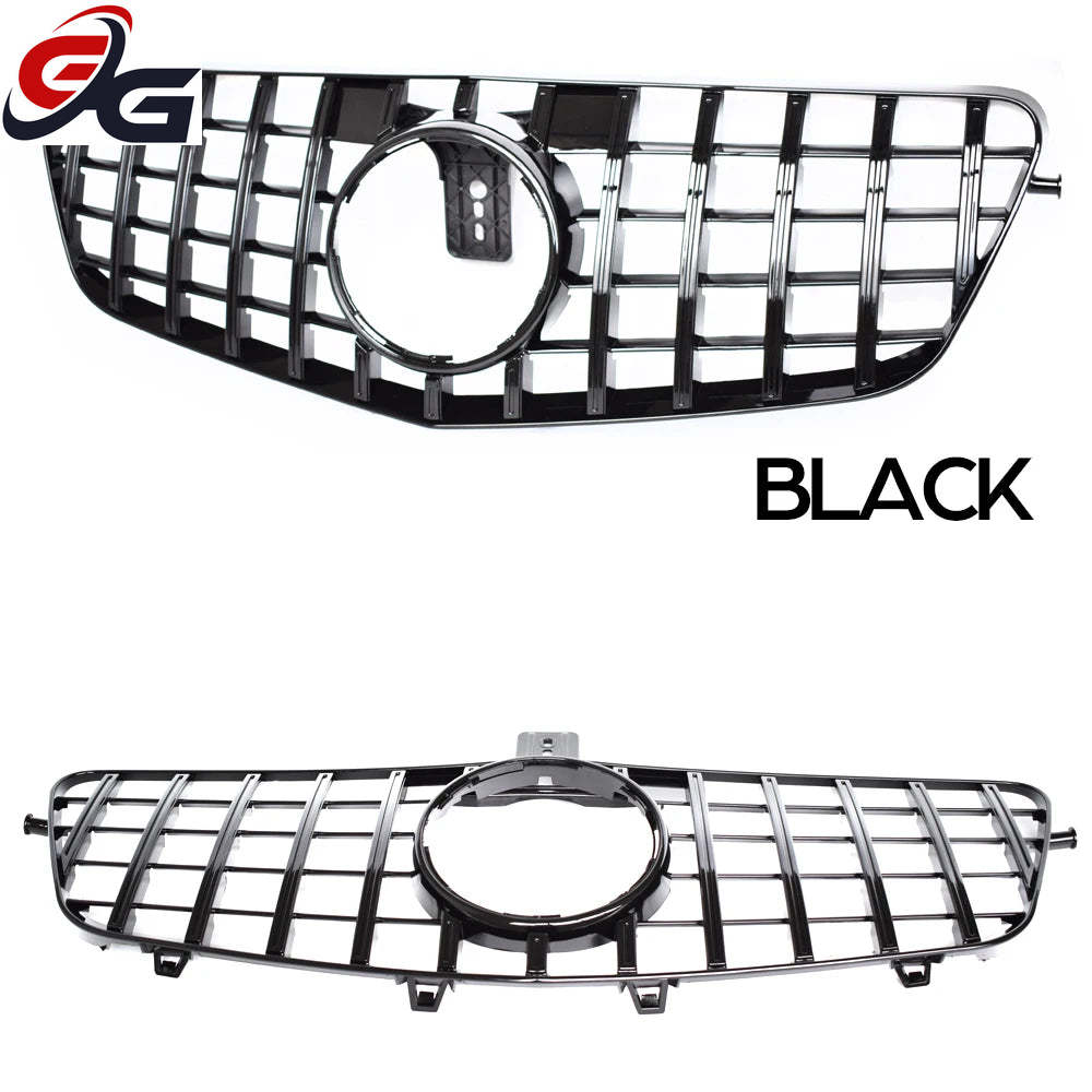 W212 Front Bumper Hood Grill Panamericana GT Style Grille for Mercedes 2009 - 2013 E Class W212 Sedan S212 Estate Car Grills