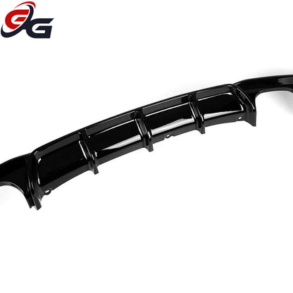 Rear Bumper Exhaust Diffuser Lip Spoiler for BMW 3 Series F30 F31 F35 M Sport 2012 - 2019 Glossy Black Body Kit Car Accessories