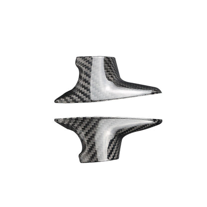 Real Carbon Fiber Gear Shift Knob Cover Set for Dodge Challenger SRT