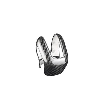 Real Carbon Fiber Gear Shift Knob Cover for Volvo