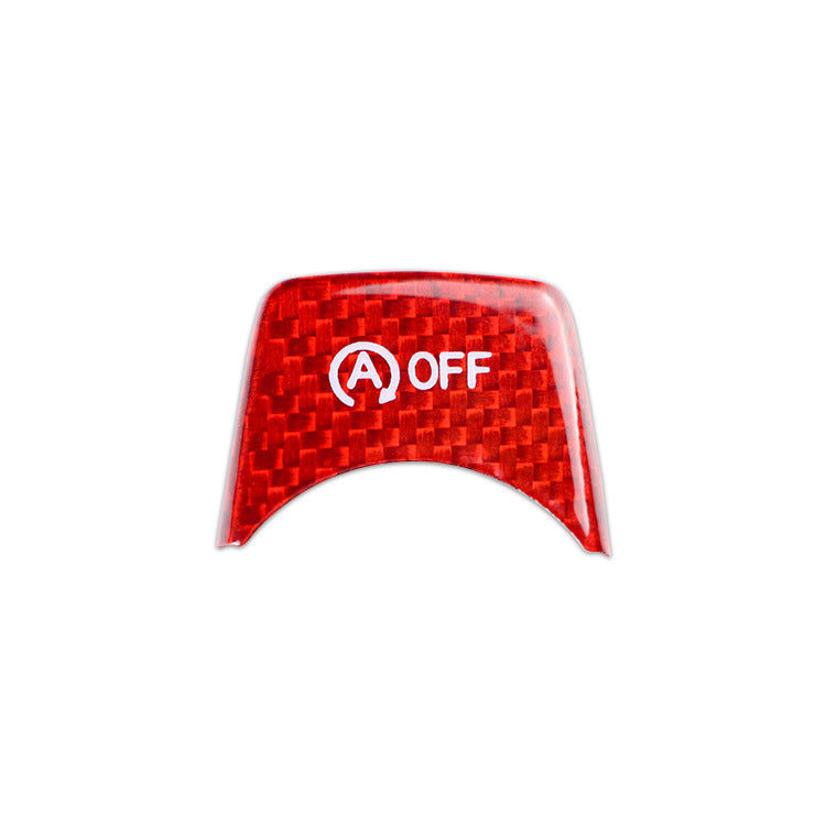Rigid Carbon Fiber Auto Start-Stop Button Trim for BMW F30 - F33
