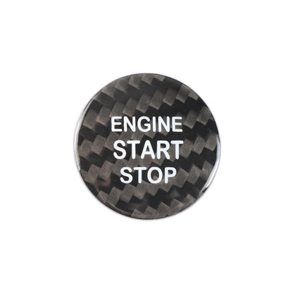 Carbon Fiber Push-Start Button Trim for Subaru BRZ
