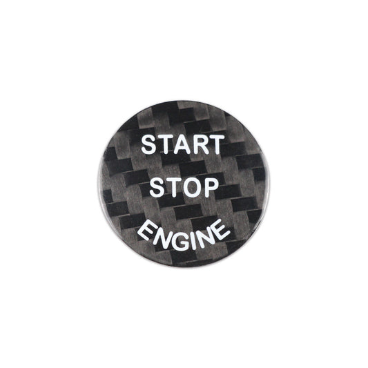 Carbon Fiber Push-Start Button Trim for BMW F20 / F30 (alternate view 5)
