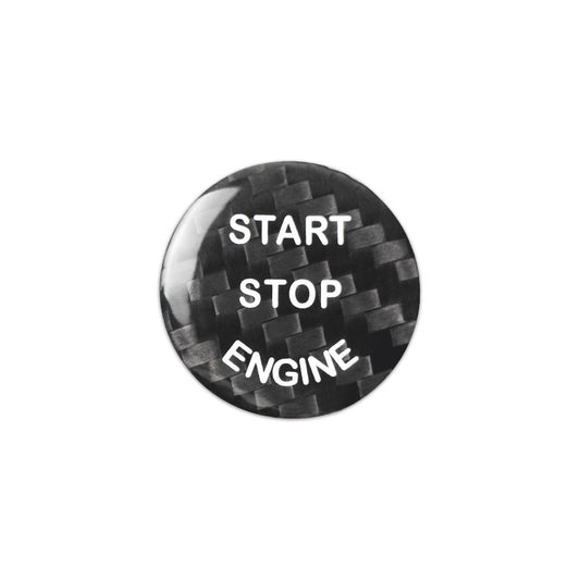 Carbon Fiber Push-Start Button Trim for BMW X5 E70 (alternate view 5)