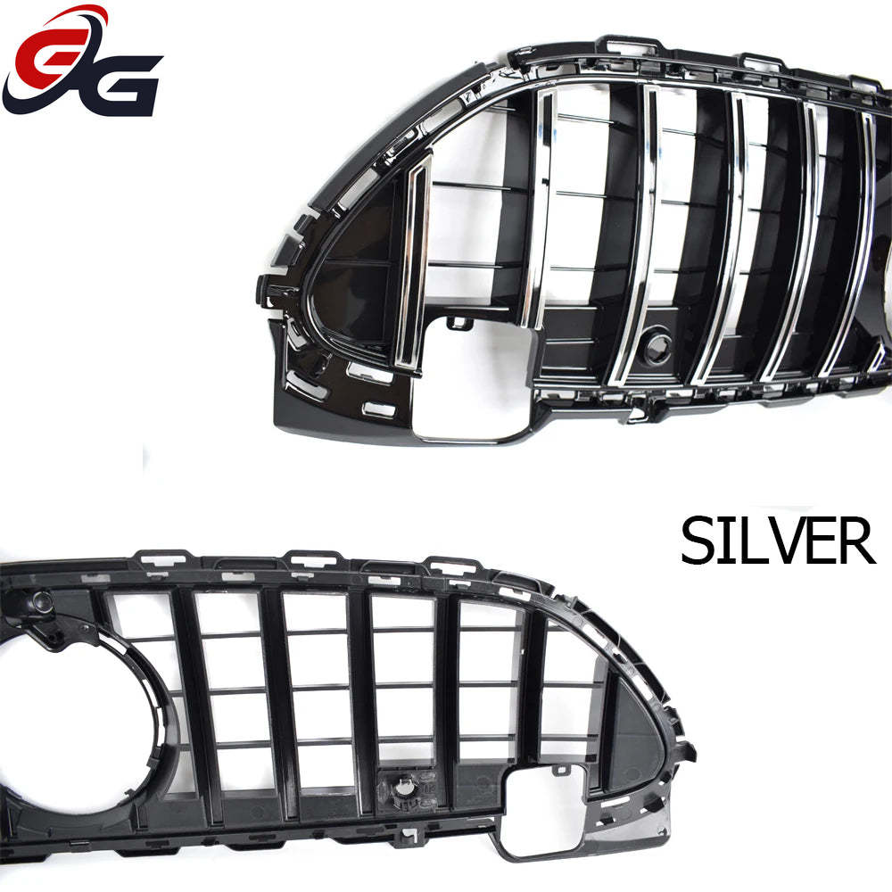 W206 Front Bumper Grille For Mercedes Benz C Class W206 2021 - 2023 Sedan Wagon Coupe Convertible AMG Package C200 C300 C220