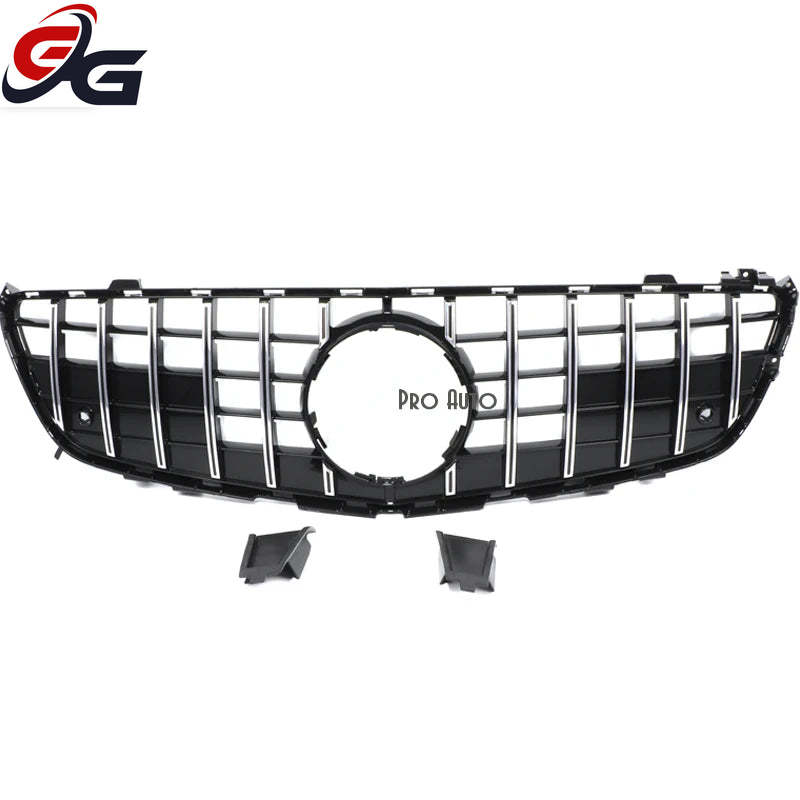 R231 GT Grille Front Bumper Grill Mesh for 2012 - 2016 Mercedes SL Class R231 SL300 SL350 SL400 SL550, Not for SL 65 SL 63 AMG