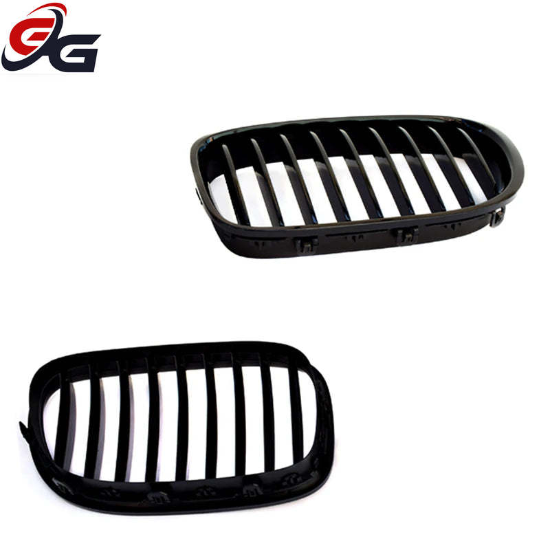 Car Grilles Front Bumper Kidney Grill Mesh for BMW 7 Series F01 F02 F03 F04 730Li 740Li 750Li 760Li 2009 - 2015 Black Grille