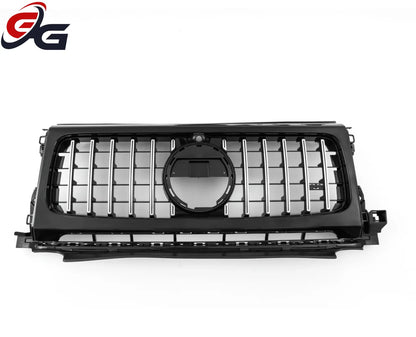 Front Bumper Grille Centre Hood Grill Body Kit for Mercedes G Class G Wagon W464 2019-2025 G63 G65 AMG Black Silver Car Styling