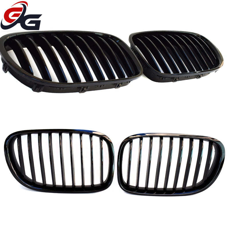 Car Grilles Front Bumper Kidney Grill Mesh for BMW 7 Series F01 F02 F03 F04 730Li 740Li 750Li 760Li 2009 - 2015 Black Grille