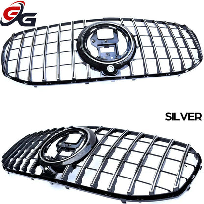 X167 GT Grilles Front Bumper Grill Mesh Grille for Mercedes GLS Class X167 2020 - 2025 GLS400 GLS450 GLS580 Panamericana Grills