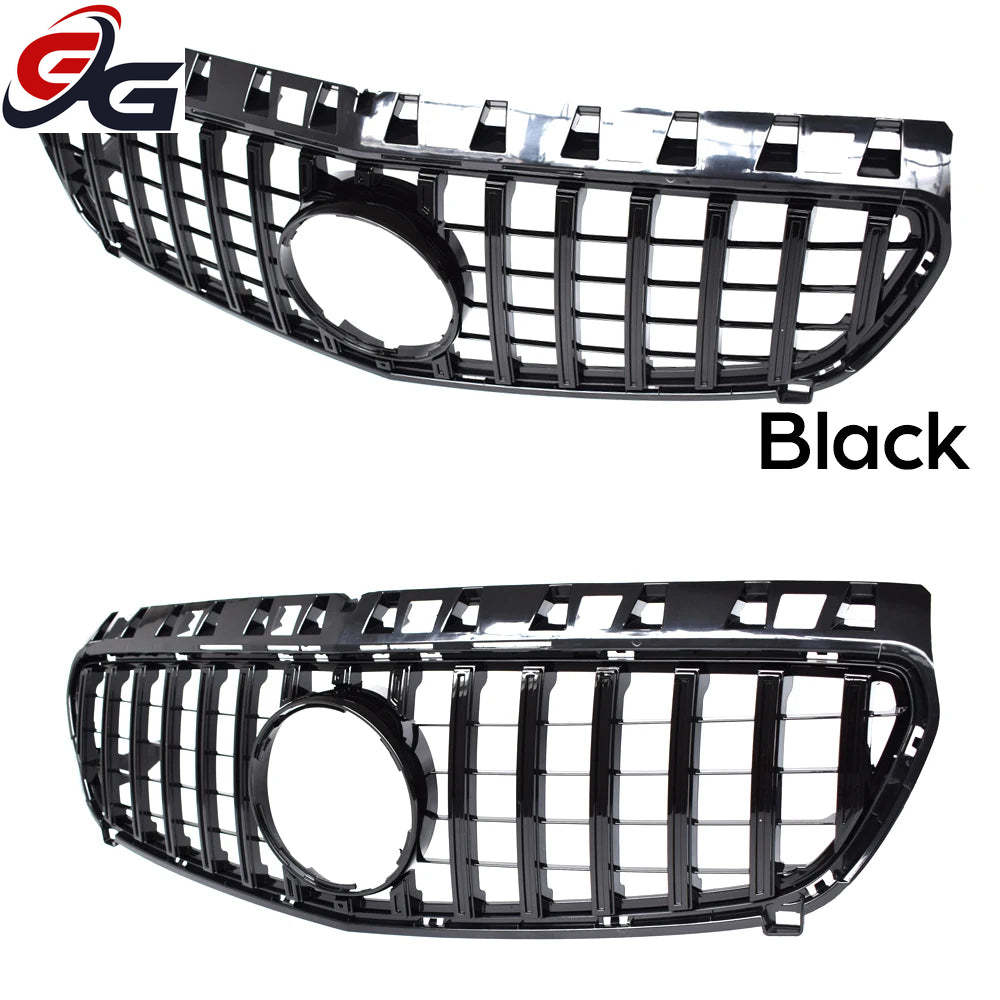 W176  Front GTR Grille Pre-facelift  for 2013 - 2015 Mercedes A Class Hatchback A180 A200 A220 A250 Except for A45 AMG Grills