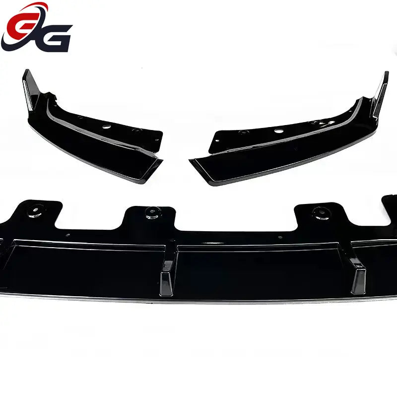 Suitable for 2023-2024 BMW Regular Version Non-M Version X1 U11 3-section Front Shovel Lip Splitter Spoiler Diffuser PP Material