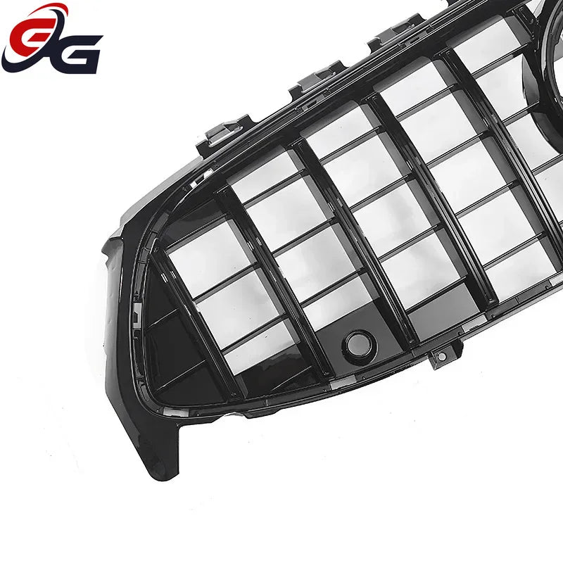 GT Style Front Bumper Grille Black Grill ABS for Mercedes Benz CLA Class W118 CLA180 CLA200 CLA260 2020-2023 Car Racing Grills