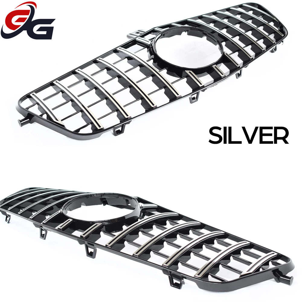 W212 Front Bumper Hood Grill Panamericana GT Style Grille for Mercedes 2009 - 2013 E Class W212 Sedan S212 Estate Car Grills