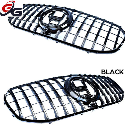 X167 GT Grilles Front Bumper Grill Mesh Grille for Mercedes GLS Class X167 2020 - 2025 GLS400 GLS450 GLS580 Panamericana Grills