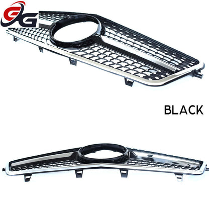 Diamond Grill Front Bumper Grille for Mercedes E Class Sedan W212 Tourer S212 2010 - 2013 E200 E300 E250 Not for E63 Car Grills