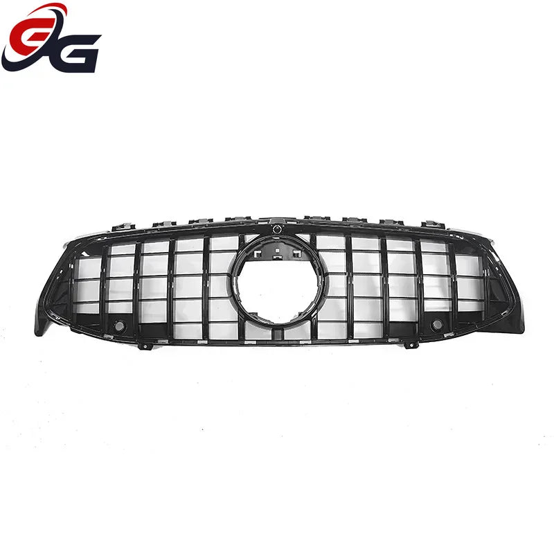 GT Style Front Bumper Grille Black Grill ABS for Mercedes Benz CLA Class W118 CLA180 CLA200 CLA260 2020-2023 Car Racing Grills