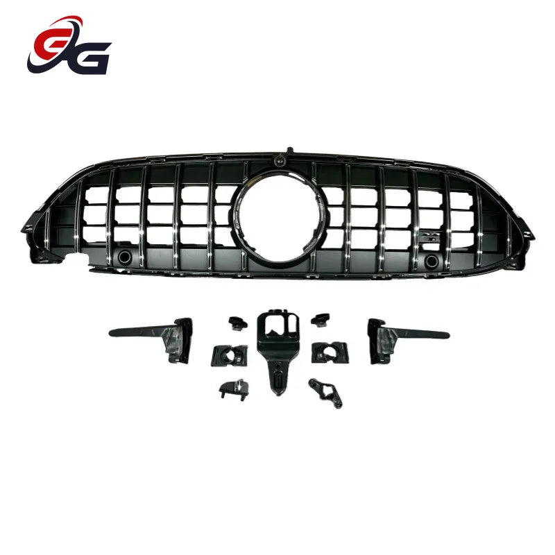 W236 GT Grilles Front Bumper Grille Mesh Grill for Mercedes Benz CLE Class X236 AMG Tuning 2024 ABS Car Accessories Styling