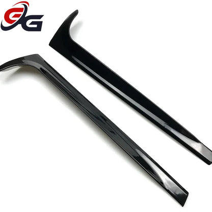 2 Pcs Glossy Black Applicable for Volkswagen VW Polo 2019+ Side Wing Tail Spoiler Exterior Decoration Sticker Car Accessories