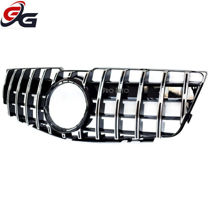 X204 GT Grilles Front Bumper Grill Mesh for Mercedes GLK Class 2012 - 2015 Diamond Black Silver Car Replacement Hood Mesh Grid