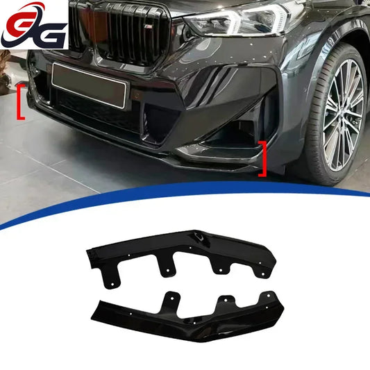 For 2023-2024 BMW Sport X1 U11 2-stage MP Original Car Hole Installation Front Shovel Lip Canards Splitter Skirts Accessories