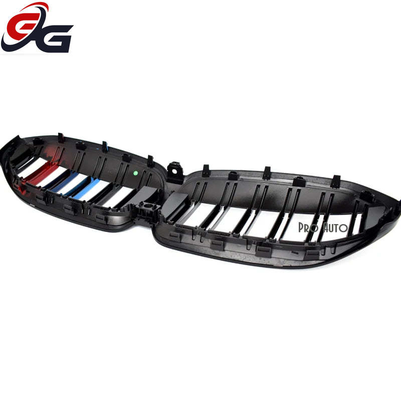 Car Front Numper Kidney Grilles Racing Grill for BMW 2019 - 2024 3 Series G20 4-Door Sedan G21 5-Door Estate 320i 325i 330d 335d