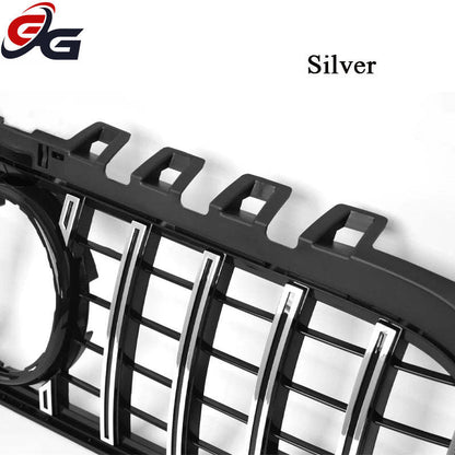 Car Front Bumper Racing Grille Black for Mercedes A Class W177 Hatch V177 Saloon 2019-2023 A180 A200 A250 A35 Except for A45 AMG