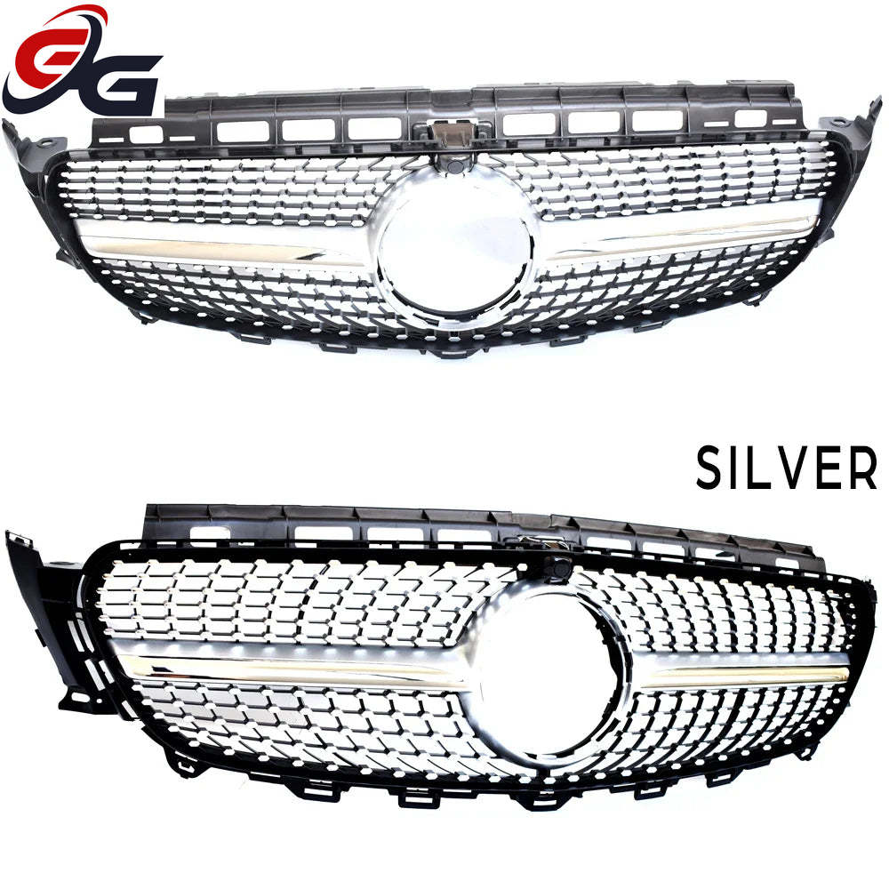 W213 Diamond Front Bumper Grill Mesh Grille for Mercedes 2017 - 2019 E Class Saloon S213 Estate C238 Coupe A238 Cabriolet Sport