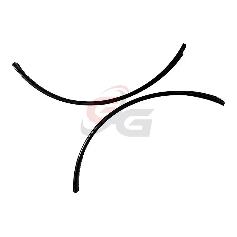 2 Pcs Rear Wheel Arch Car Stickers Black Cover Trim for 2020-2024 BMW 3 Series G20 Electric I3 Accessories Styling Mouldings