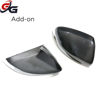 Car Dry Carbon Side Rearview Mirror Cover Trim for Mercedes B W247 C W205 E W213 W238 CLS C257 S W222 GLA H247 GLB X247 GLC W253