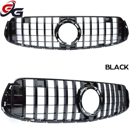 W253 Car Racing Gt Grill for GLC Class X253 C253 Coupe 2020-2022 GLC 250 GLC300 GLC43 Front Bumper Grille Radiator Replacement