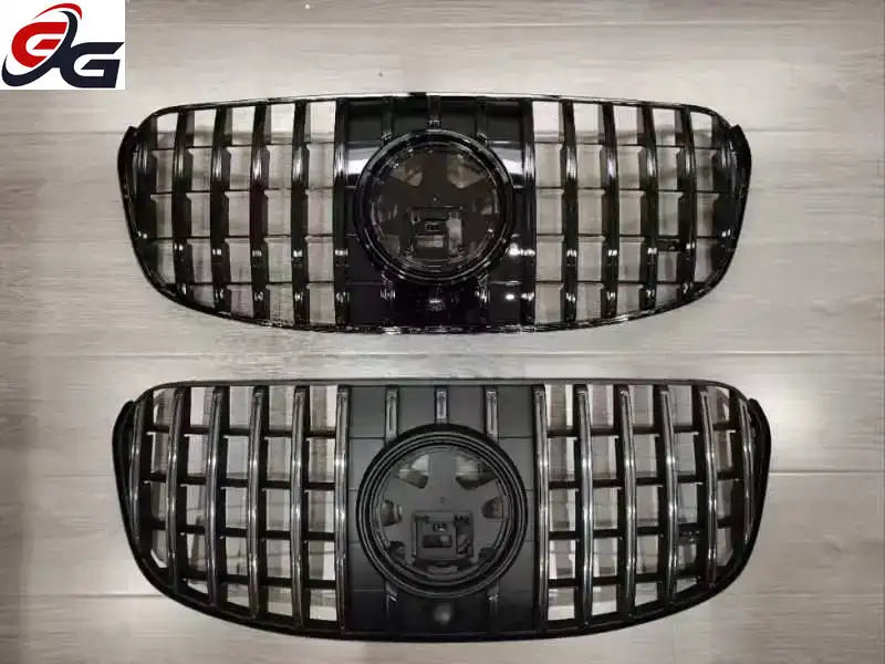 New GT Style for Mercedes Benz GLS Class X167 2024+ GLS400 GLS450 GLS580 Front Bumper Grill Mesh Grille Styling Car Accessories