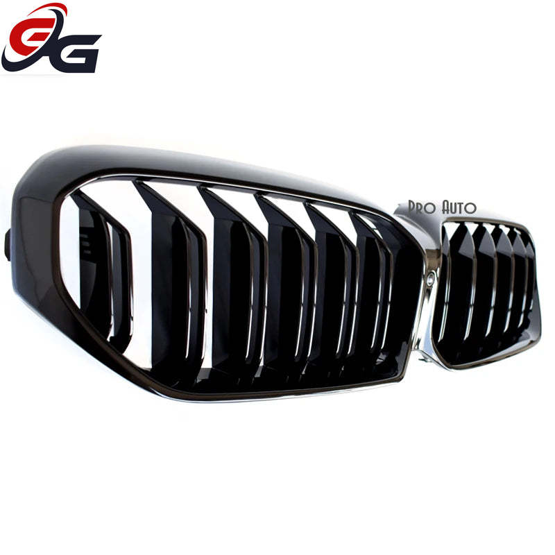 Front Kidney Grille Black Hood Grill for BMW 2020 - 2023 5 Series G30 G31 LCI 525d 530i 530d 535i 535d M5 F90 Car Racing Grills