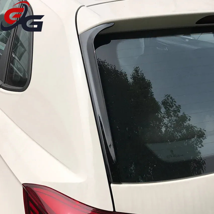 2 Pcs Glossy Black Applicable for Volkswagen VW Polo 2019+ Side Wing Tail Spoiler Exterior Decoration Sticker Car Accessories