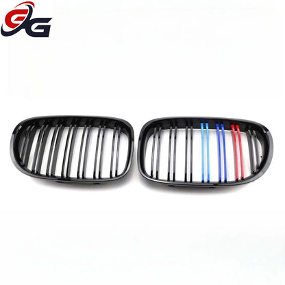 Car Grilles Front Bumper Kidney Grill Mesh for BMW 7 Series F01 F02 F03 F04 730Li 740Li 750Li 760Li 2009 - 2015 Black Grille