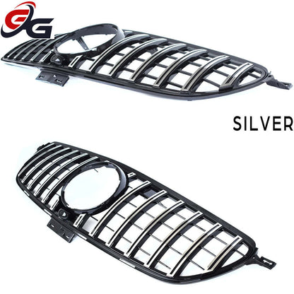 Front Grille Suitable for 2015-2018 Mercedes GLE300 GLE350 GLE400 GLE500 Coupe Only Car Upper Bumper Grill Hood Mesh Grid Grills