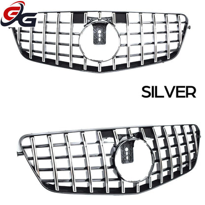 W212 Front Bumper Hood Grill Panamericana GT Style Grille for Mercedes 2009 - 2013 E Class W212 Sedan S212 Estate Car Grills