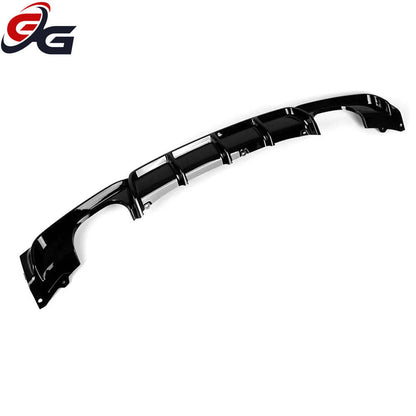 Rear Bumper Exhaust Diffuser Lip Spoiler for BMW 3 Series F30 F31 F35 M Sport 2012 - 2019 Glossy Black Body Kit Car Accessories