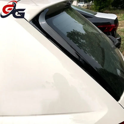 2 Pcs Glossy Black Applicable for Volkswagen VW Polo 2019+ Side Wing Tail Spoiler Exterior Decoration Sticker Car Accessories