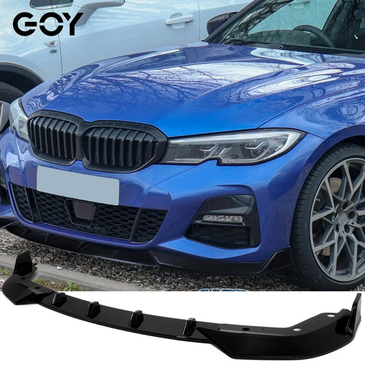 G20 M2C-look Black Bumper Lip Chin Spoiler for BMW G21 3-series 2019 - 2021 M340i 335d 330i 320i M Sport Bumper Only