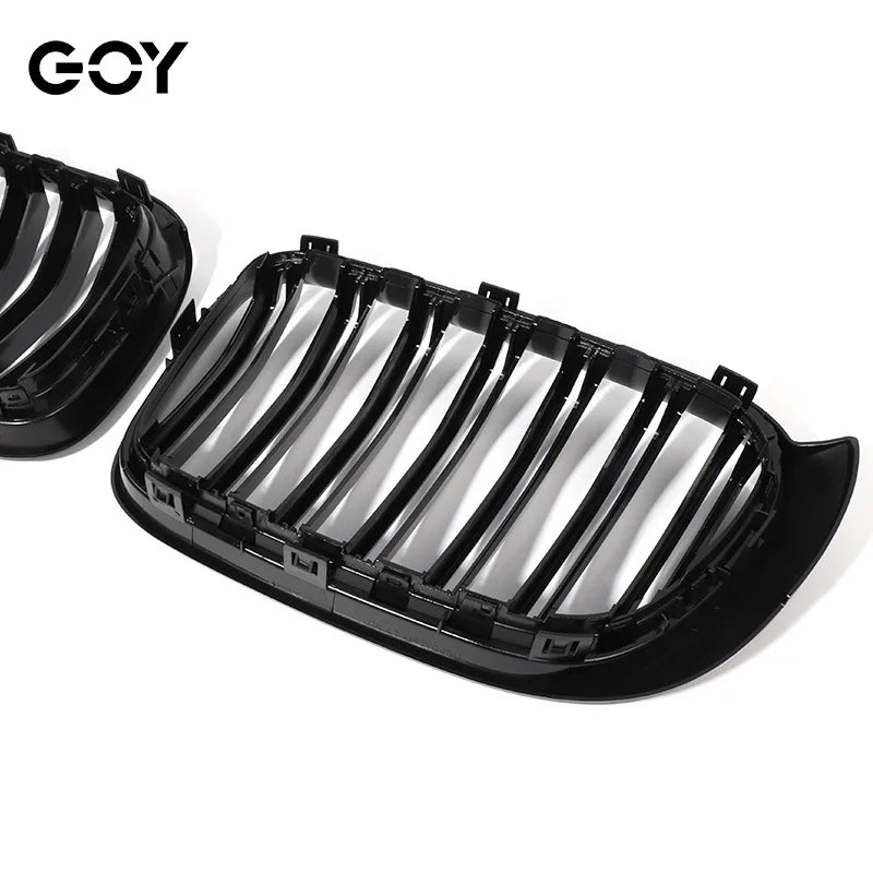 X4 F26 Grille. Glossy M-coloured Front Bumper Black Grill for BMW Facelifted X3 F25 LCI 2014 - 2018, X4 F26 2015 - 2018