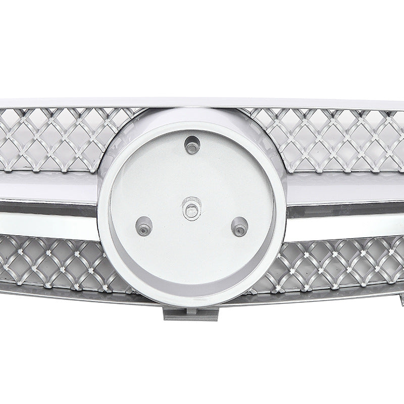 Front Grille for Mercedes-Benz CLK (2003 - 2009), Full Silver