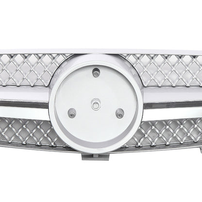 Front Grille for Mercedes-Benz CLK (2003 - 2009), Full Silver