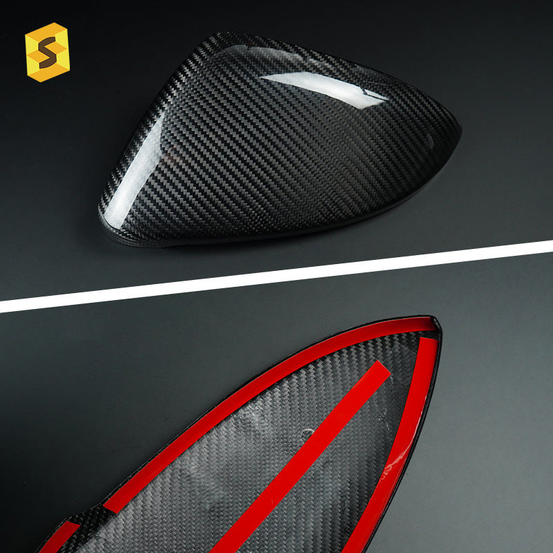 Real Carbon Fiber Side Mirror Cover for Volkswagen (2014 - 2019)