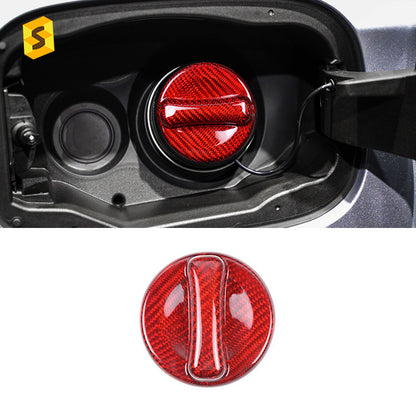 Real Dry Carbon Fiber Inner Fuel Filler Cap Cover for Mercedes-Benz G-Class AMG