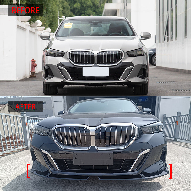 4-Section MP-Style Front Lip Spoiler for BMW 5 Series G60 (2023 - 2026)