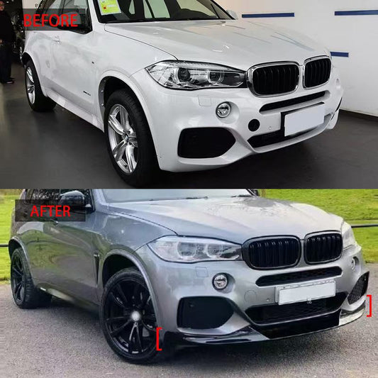 Sport 3-Section Front Lip Spoiler for BMW X5 F15 (alternate view 2)