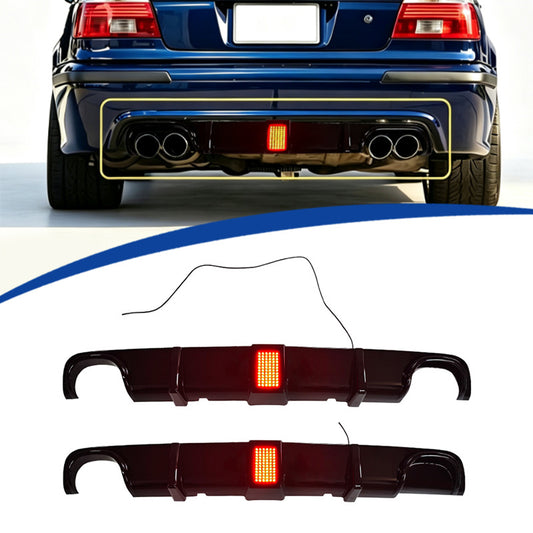 MT Sport Rear Diffuser Lip for BMW 5 Series E39