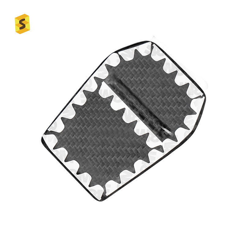 Real Carbon Fiber Seat Release Handle Trim for Ford / Ford Mustang (2024)